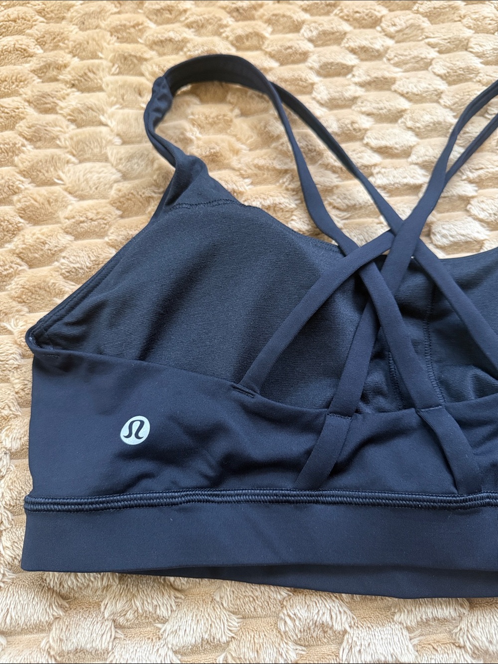 Lululemon Energy Bra Black size 10 NWOT - Picture 6 of 8